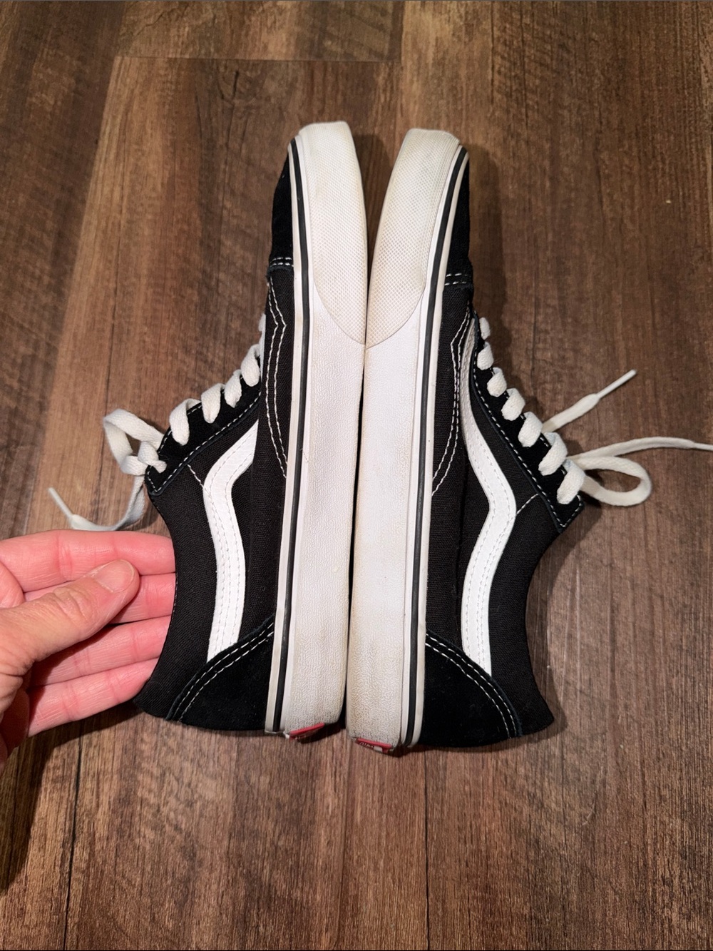 Unisex Vans Old Skool Black Men’s 6 Women’s 7.5 - Picture 5 of 7